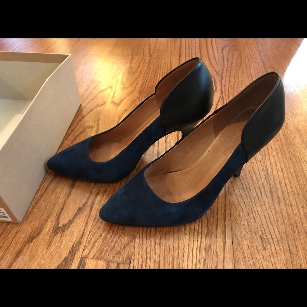 Madewell Two Tone Pumps
